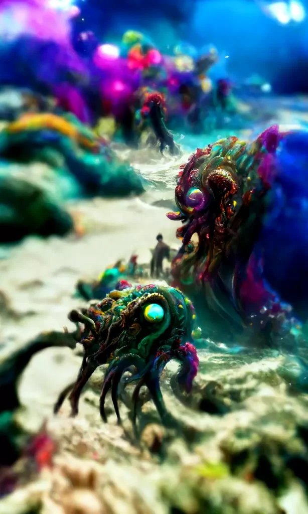 Sea monster, cosmic horror
