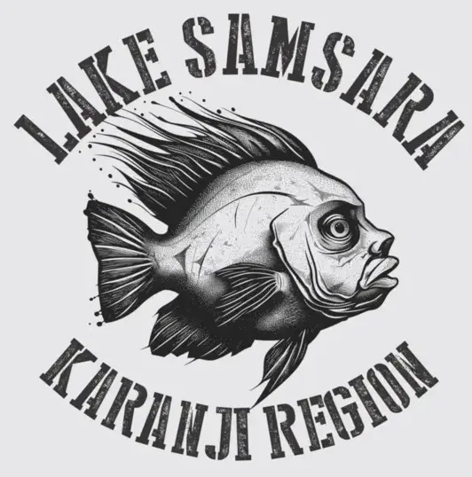 lake samsara fish with face