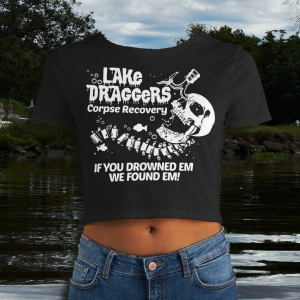 horror t-shirt lake draggers
