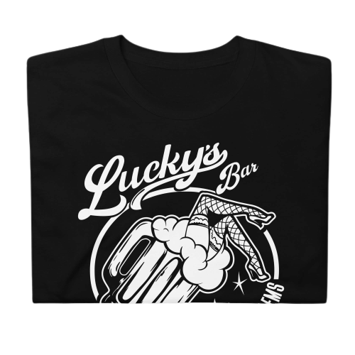 unisex basic softstyle t shirt black front 629bb96e18f0b67169 nobg Lucky's Bar Satan's Dive Bar Short-Sleeve Unisex T-Shirt Lucky's Bar Satan's Dive Bar Short-Sleeve Unisex T-Shirt