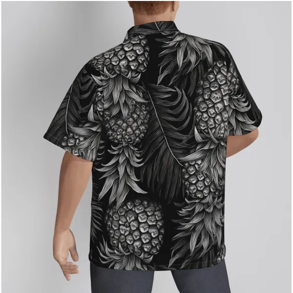 101741 52891a05 ea4a 471d 90cc 3d7075d8cba2 jpeg Black and White Upside Down Pineapple Hawaiian Shirt Black and White Upside Down Pineapple Hawaiian Shirt